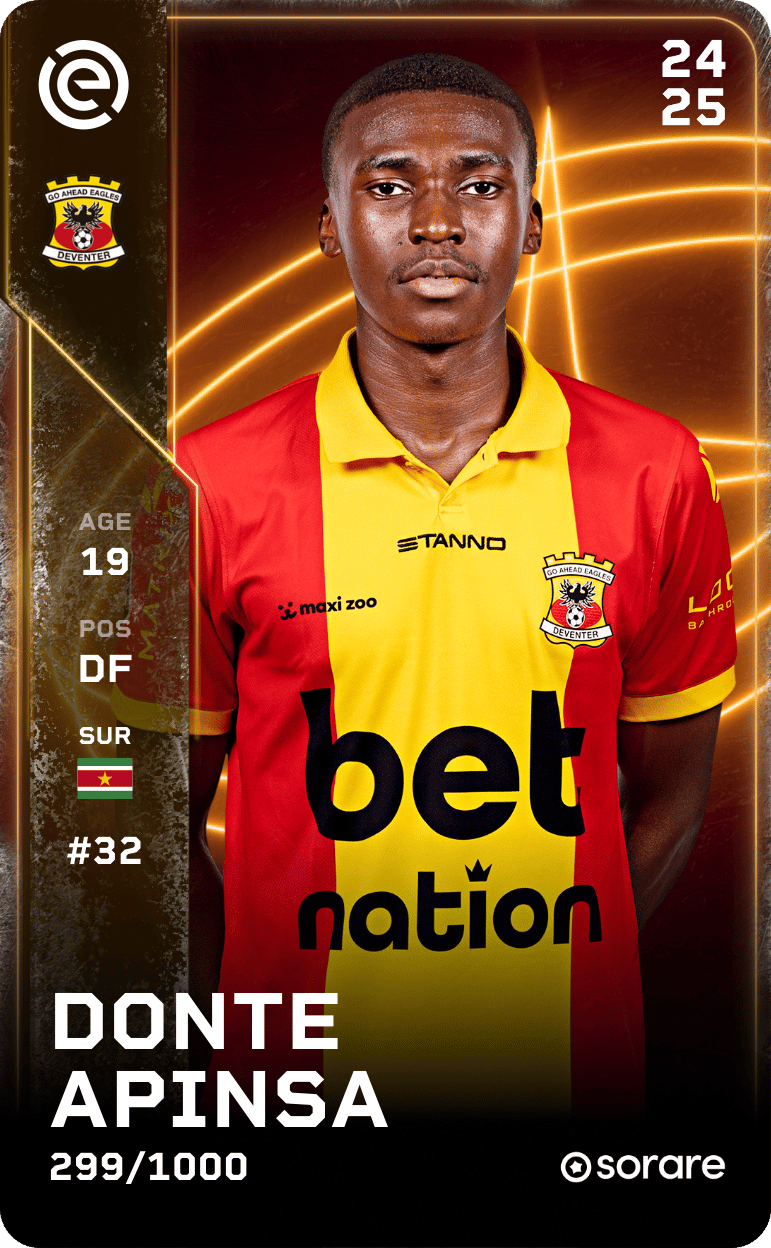 Donte Apinsa 2024-25 • Limited 299/1000