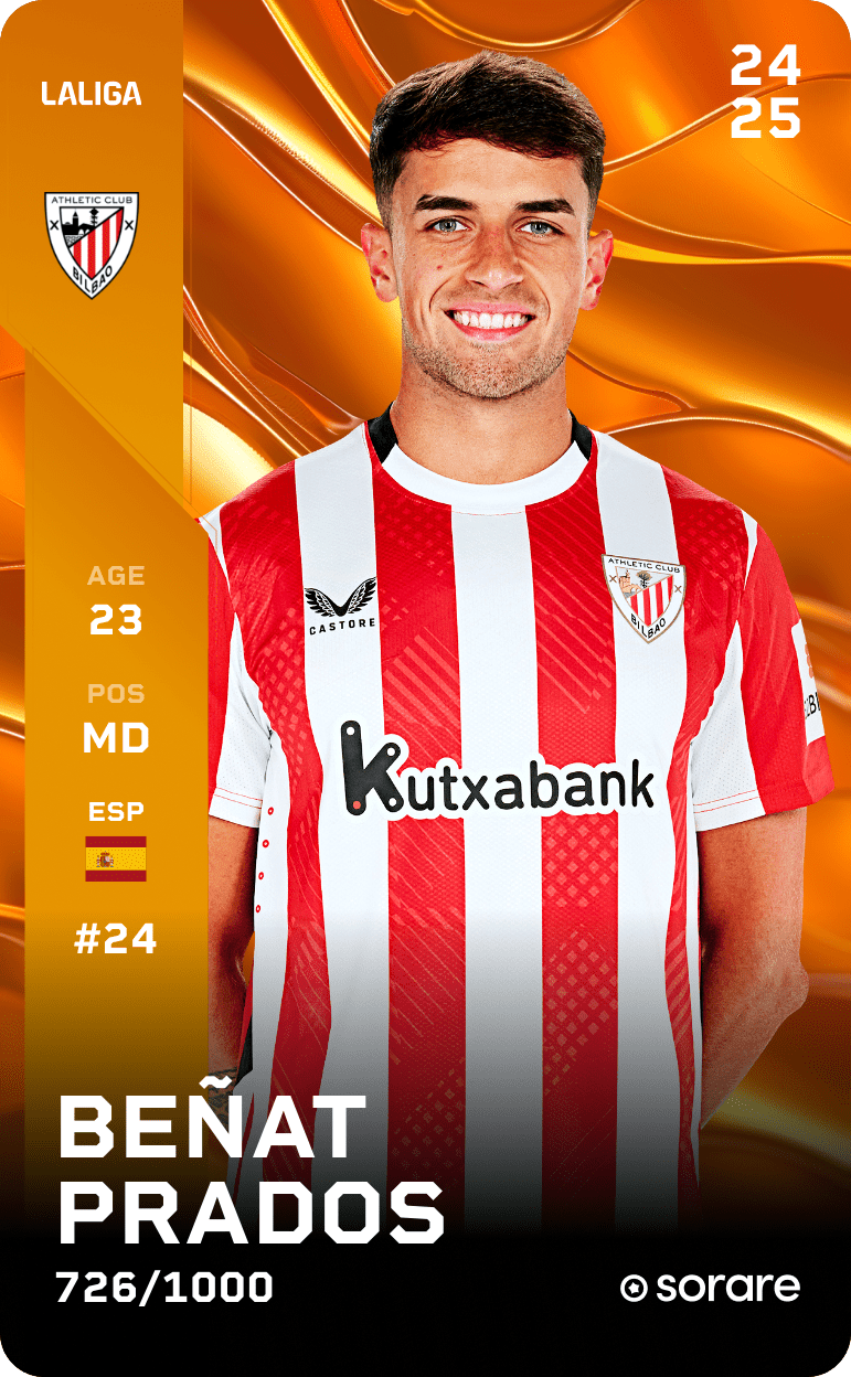 Beñat Prados 2024-25 • Limited 726/1000