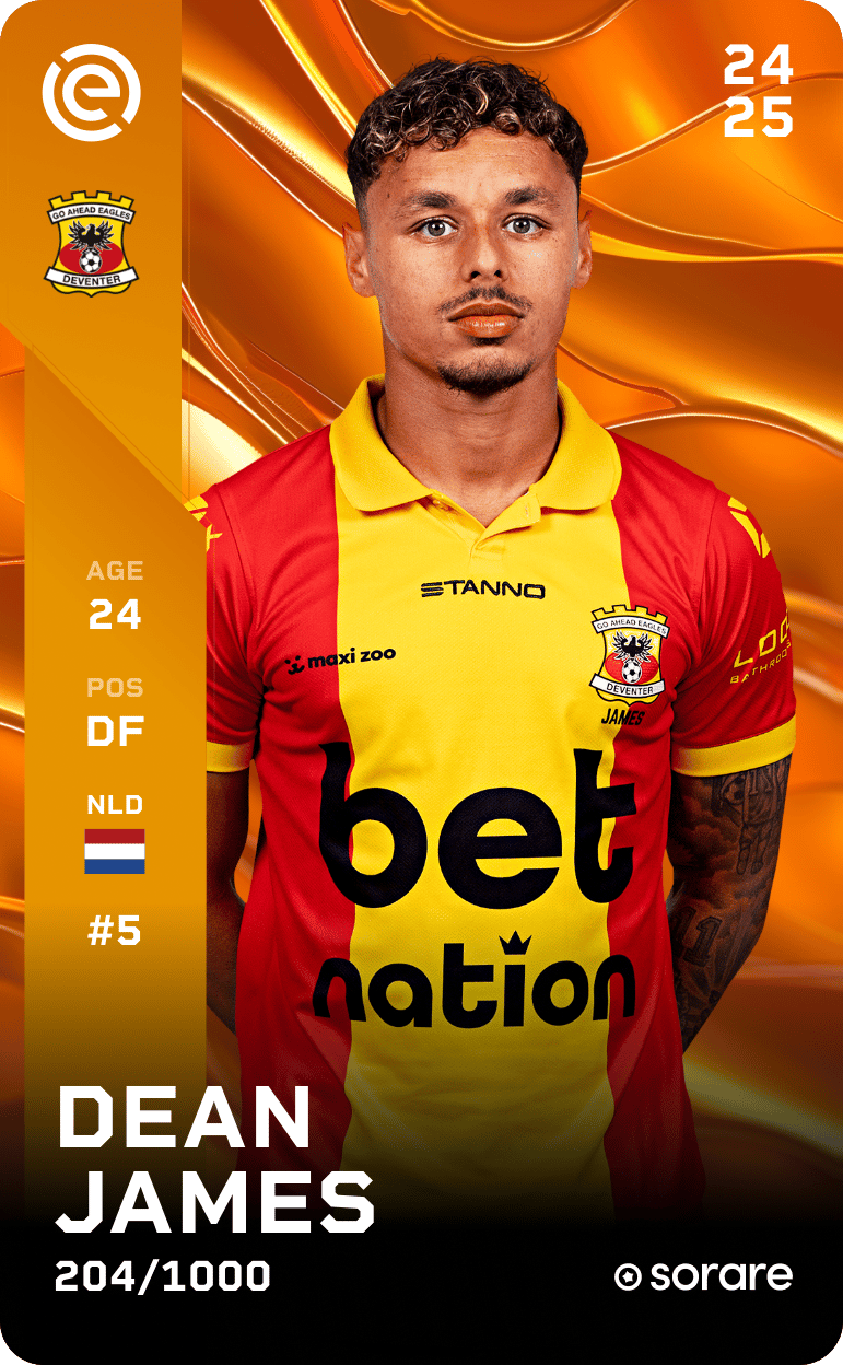 Dean James 2024-25 • Limited 204/1000