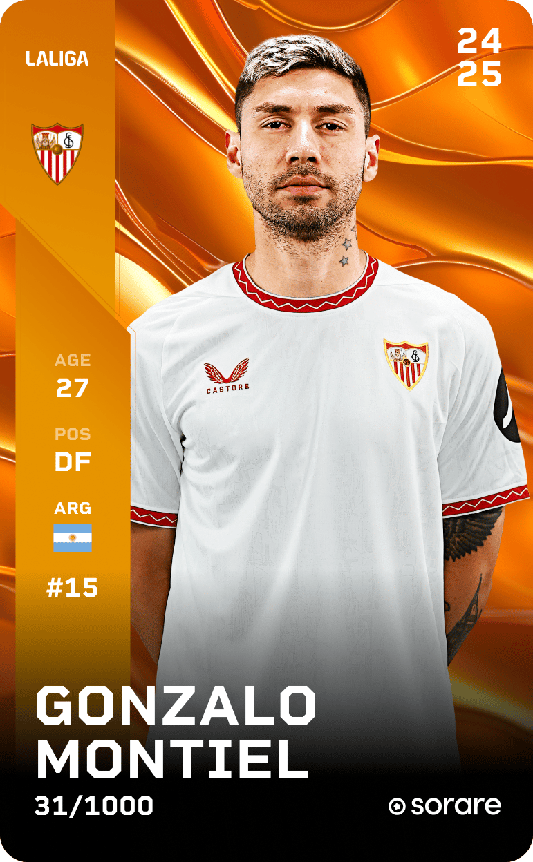 Gonzalo Montiel 2024-25 • Limited 31/1000
