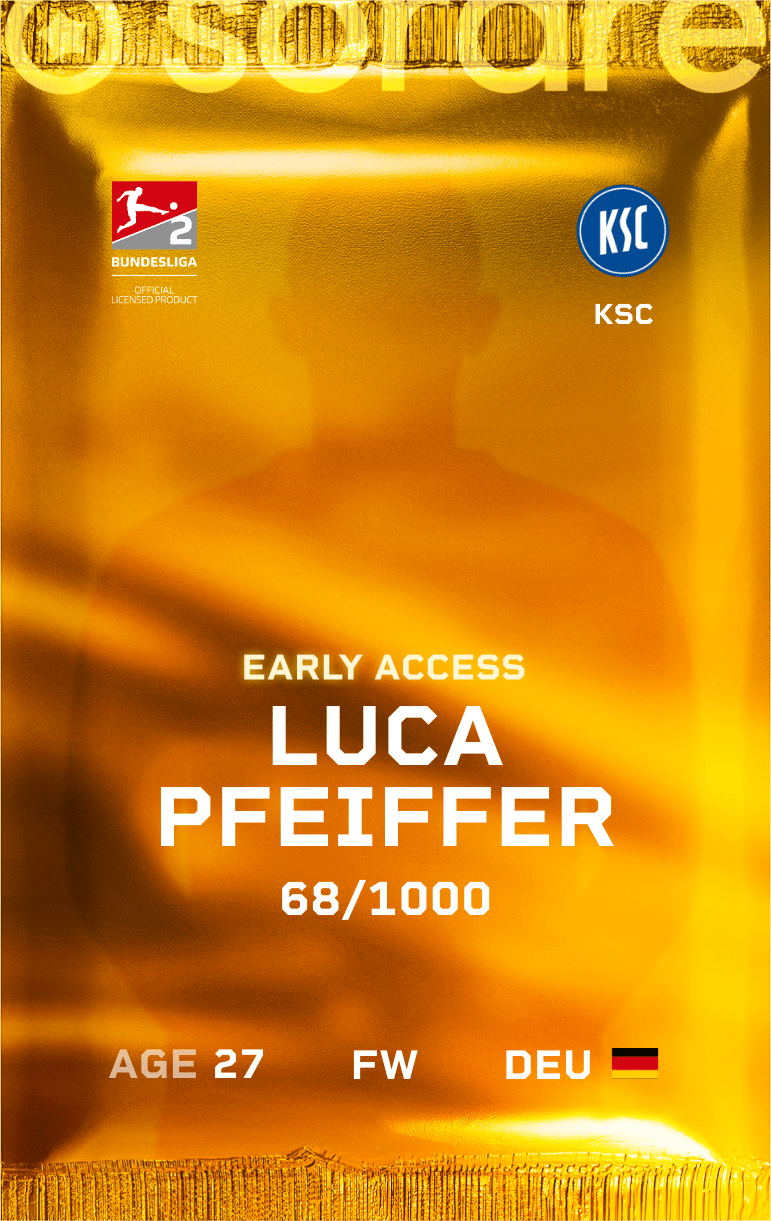 Luca Pfeiffer 2024-25 • Limited 68/1000