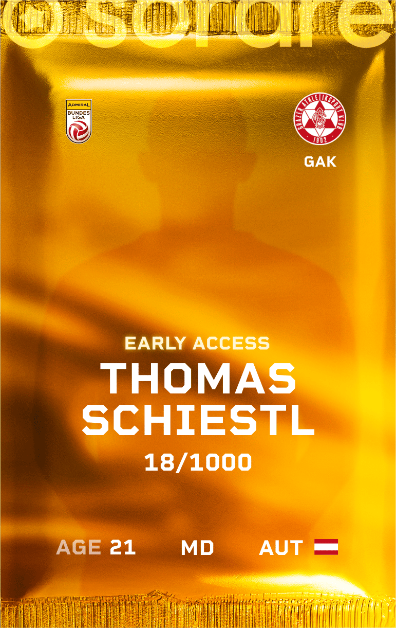 Thomas Schiestl 2024-25 • Limited 18/1000