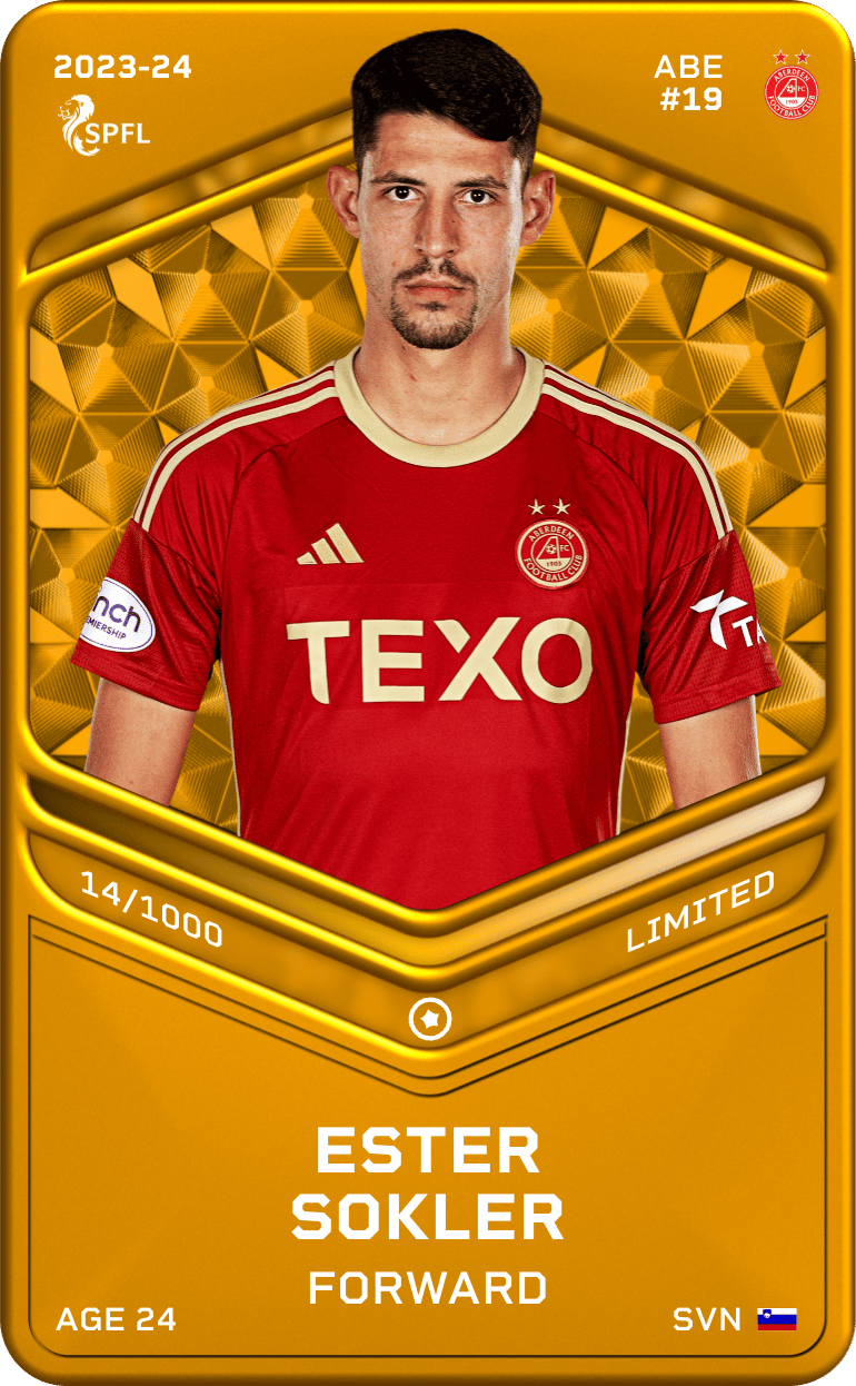 Ester Sokler 2023-24 • Limited 14/1000