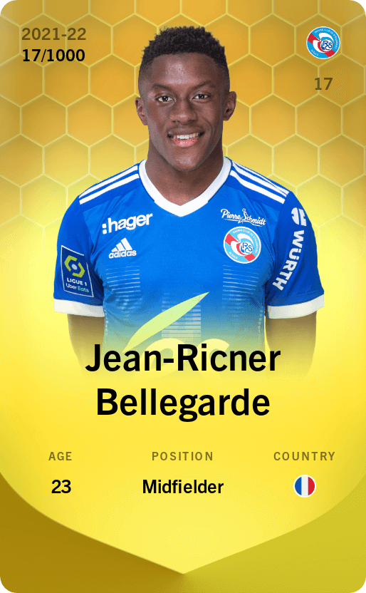 Jean-Ricner Bellegarde 2021-22 • Limited 17/1000