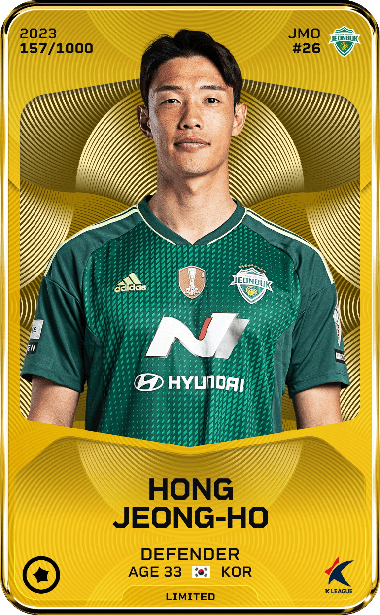 Hong Jeong-Ho 2023-24 • Limited 157/1000