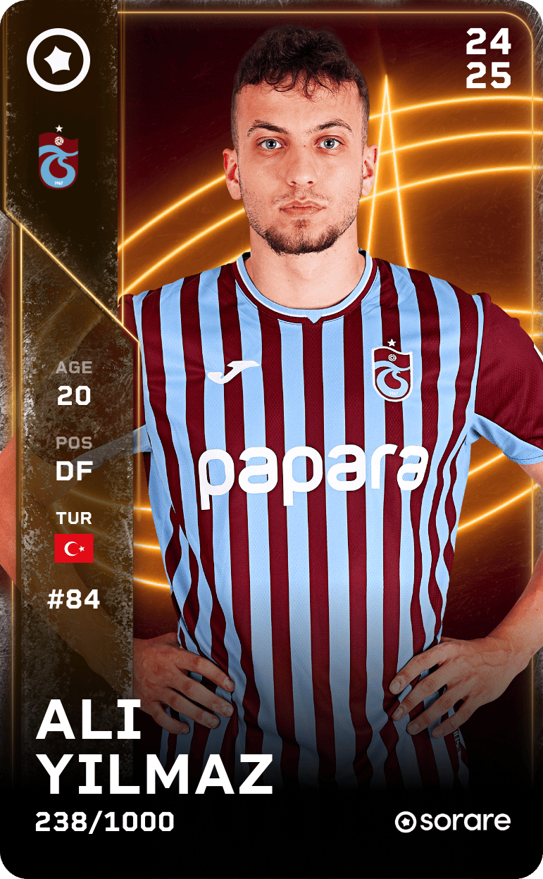 Ali Yılmaz 2024-25 • Limited 238/1000