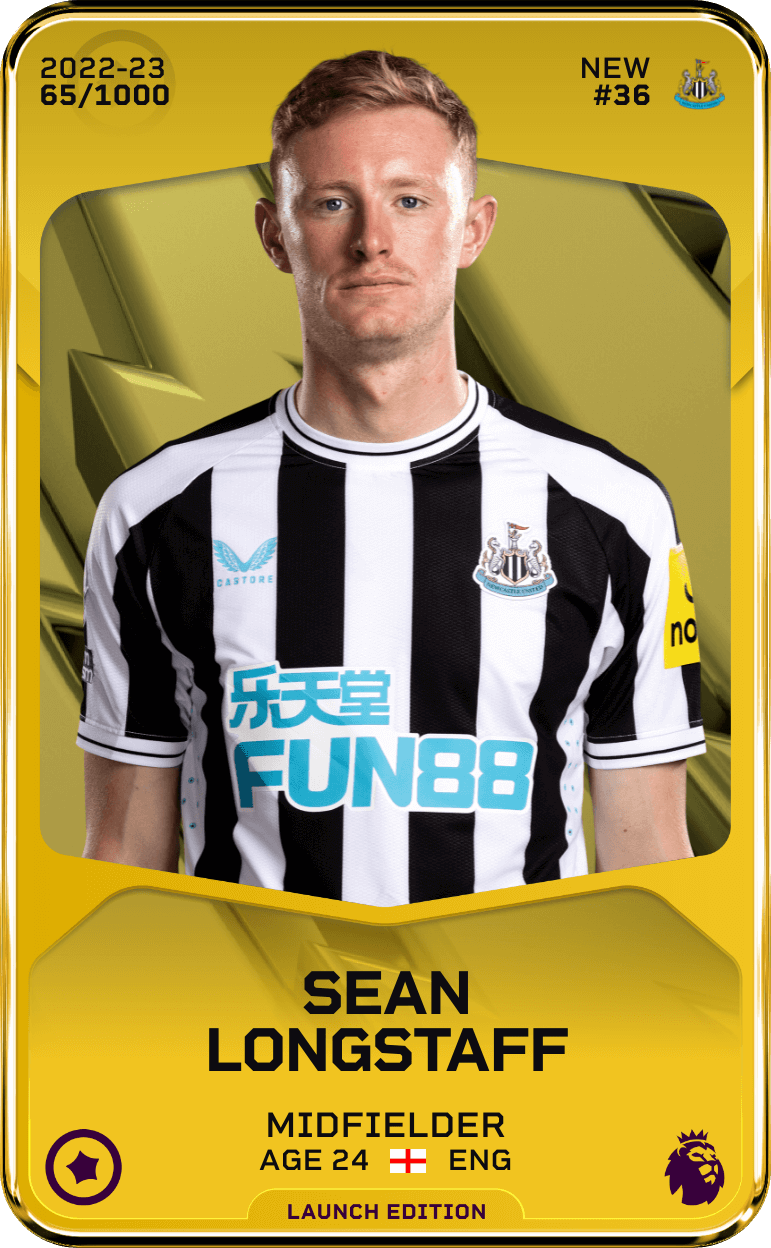 Sean Longstaff 2022-23 • Limited 65/1000