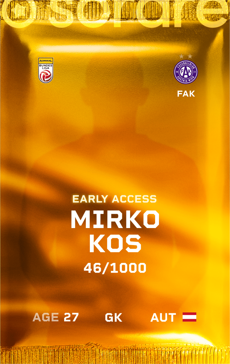 Mirko Kos 2024-25 • Limited 46/1000