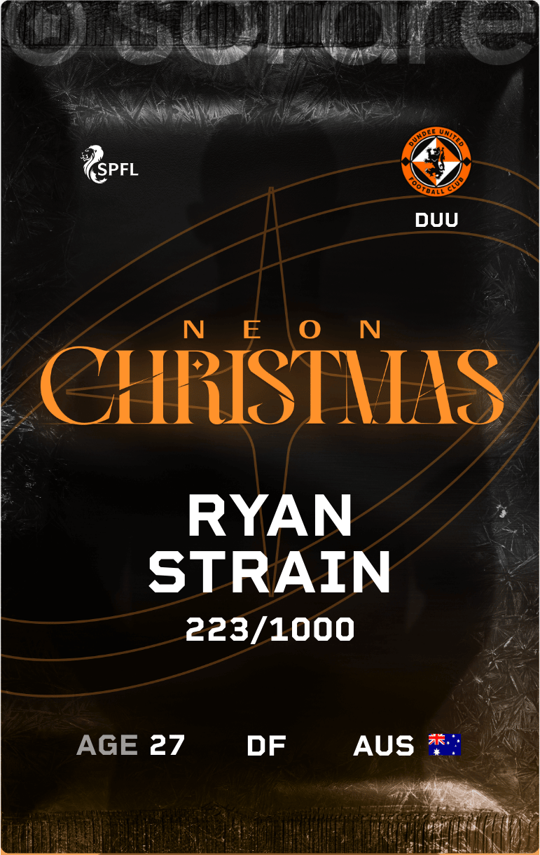 Ryan Strain 2024-25 • Limited 223/1000