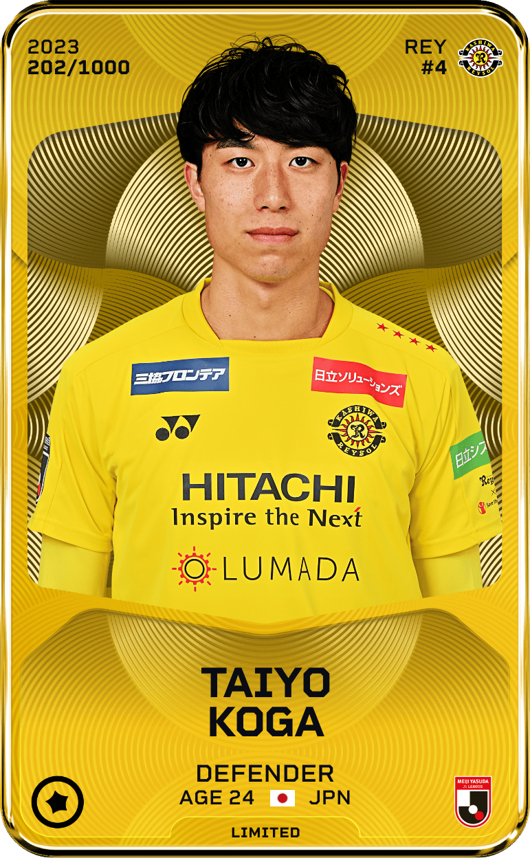 Taiyo Koga 2023-24 • Limited 202/1000