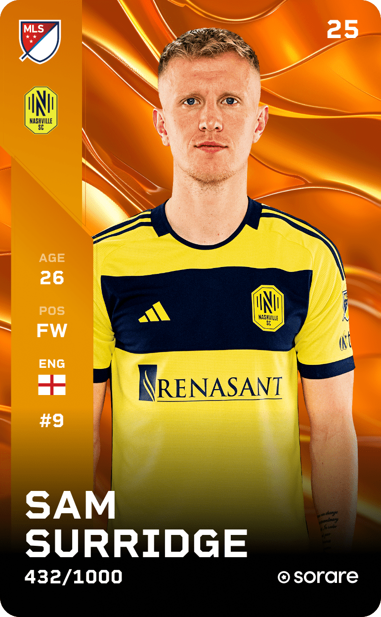 Samuel Surridge 2025-26 • Limited 432/1000