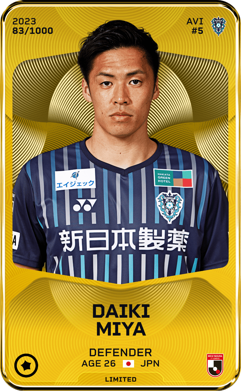 Daiki Miya 2023-24 • Limited 83/1000