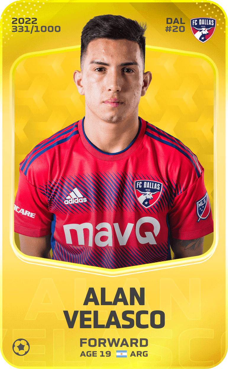 Alan Velasco 2022-23 • Limited 331/1000