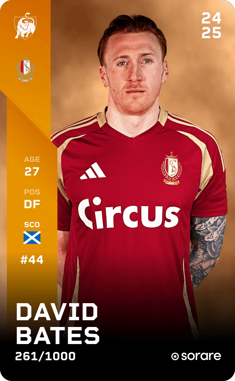 David Bates 2024-25 • Limited 261/1000