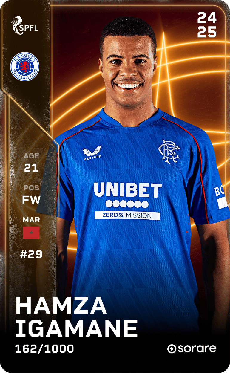 Hamza Igamane 2024-25 • Limited 162/1000