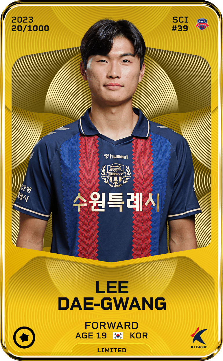 Lee Dae-Gwang 2023-24 • Limited 20/1000
