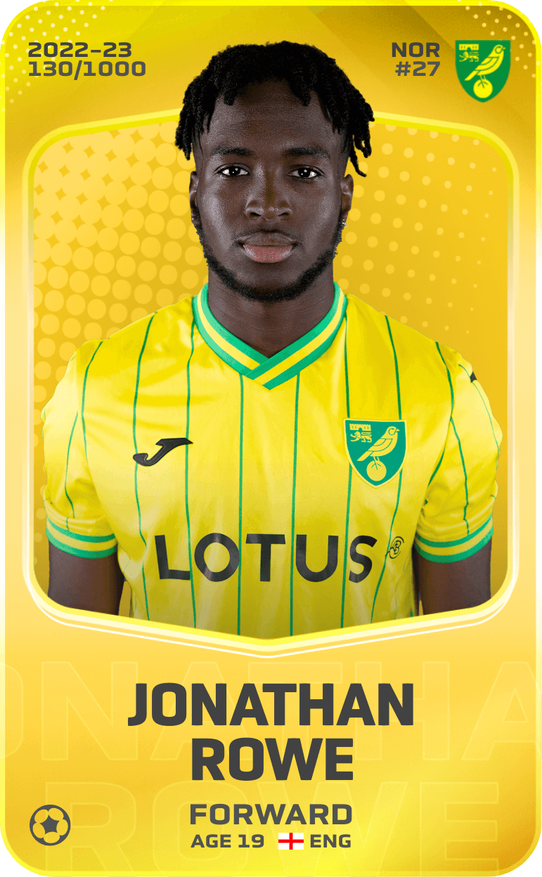 Jonathan Rowe 2022-23 • Limited 130/1000