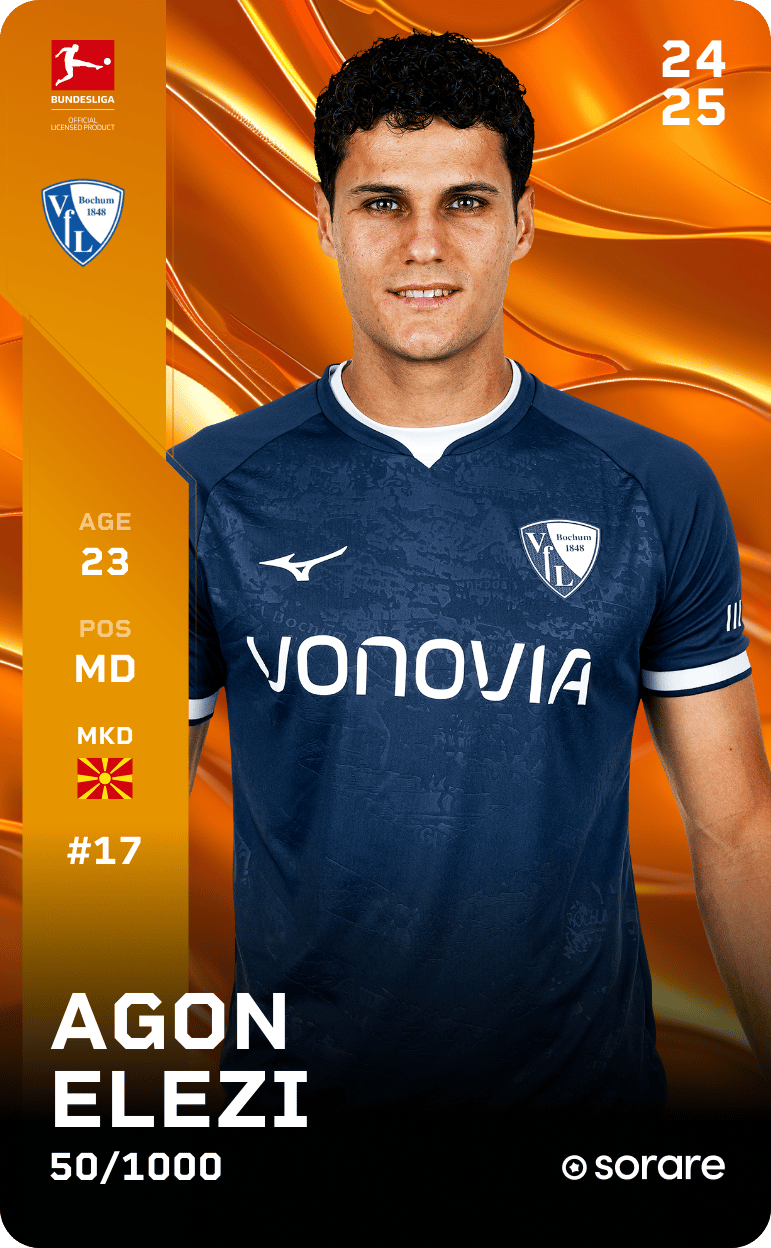 Agon Elezi 2024-25 • Limited 50/1000