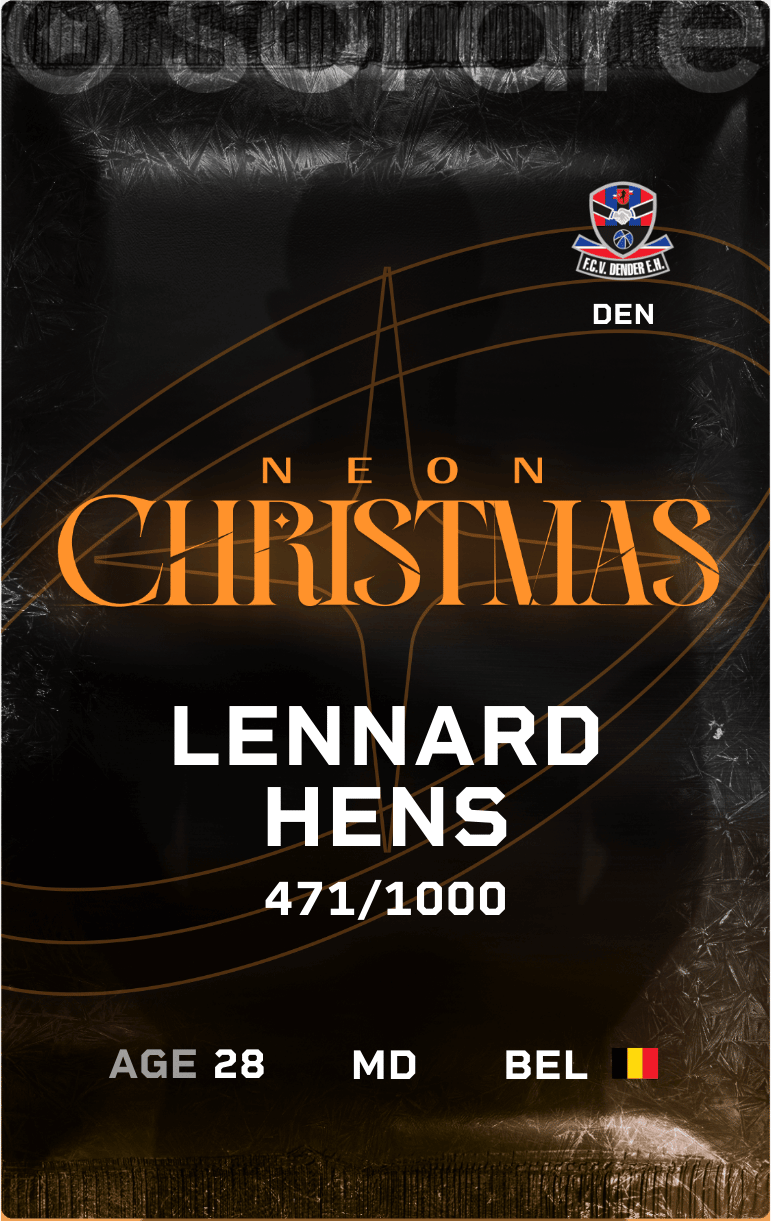 Lennard Hens 2024-25 • Limited 471/1000