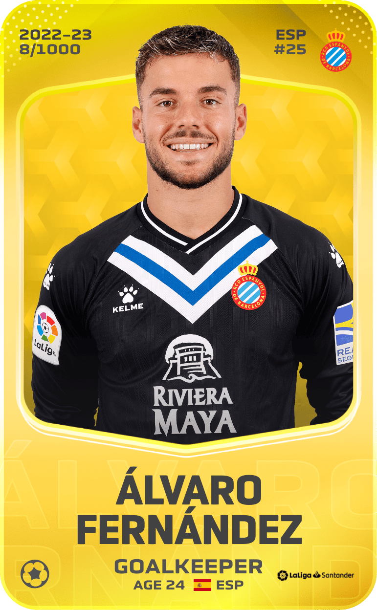 Álvaro Fernández 2022-23 • Limited 8/1000