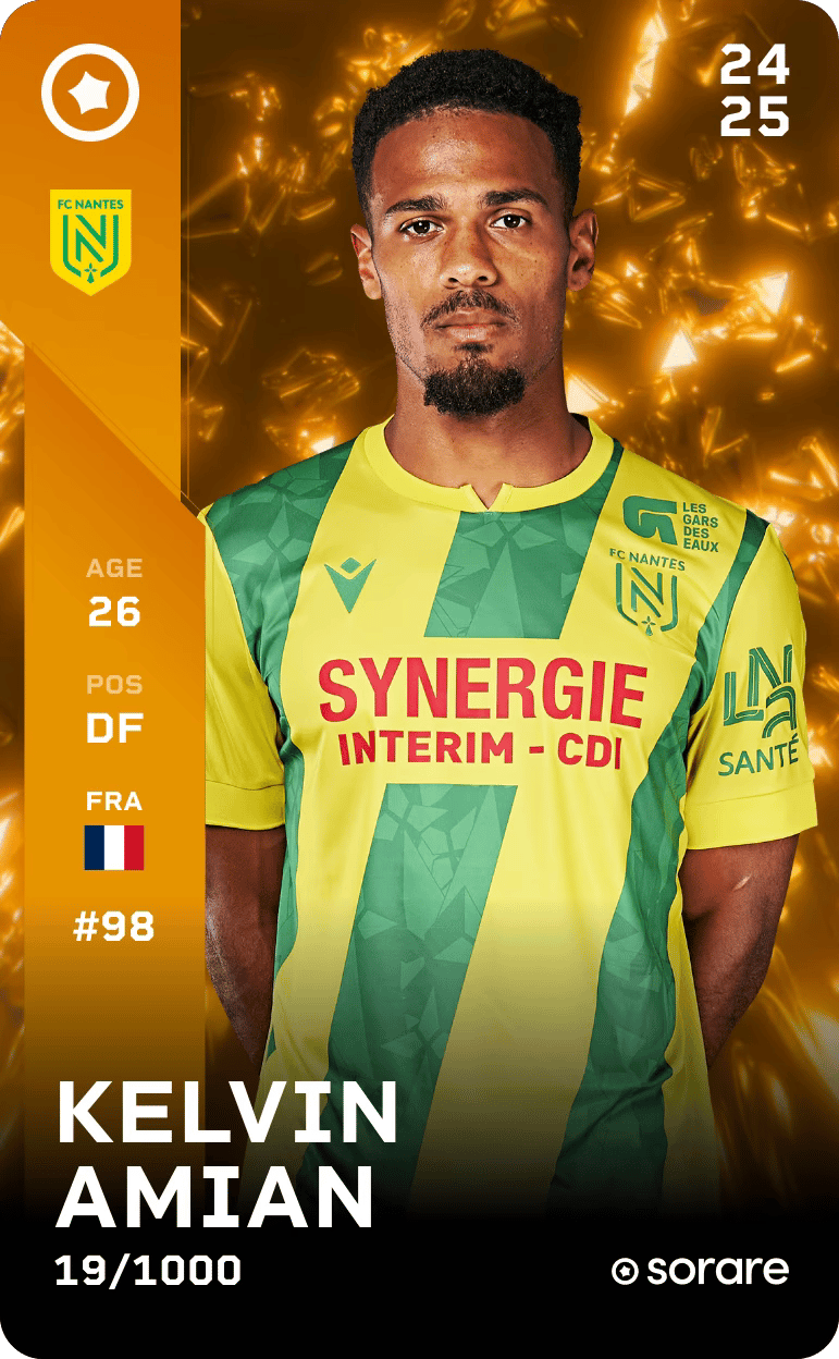 Kelvin Amian 2024-25 • Limited 19/1000