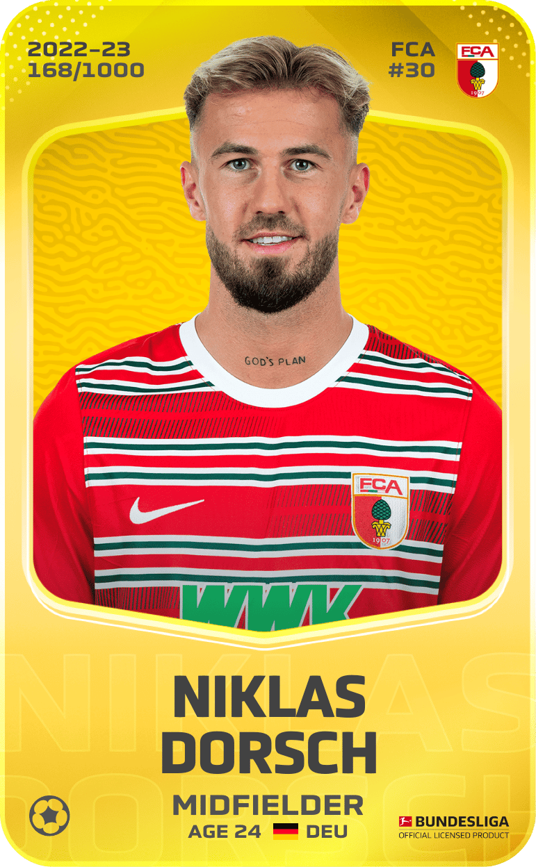 Niklas Dorsch 2022-23 • Limited 168/1000
