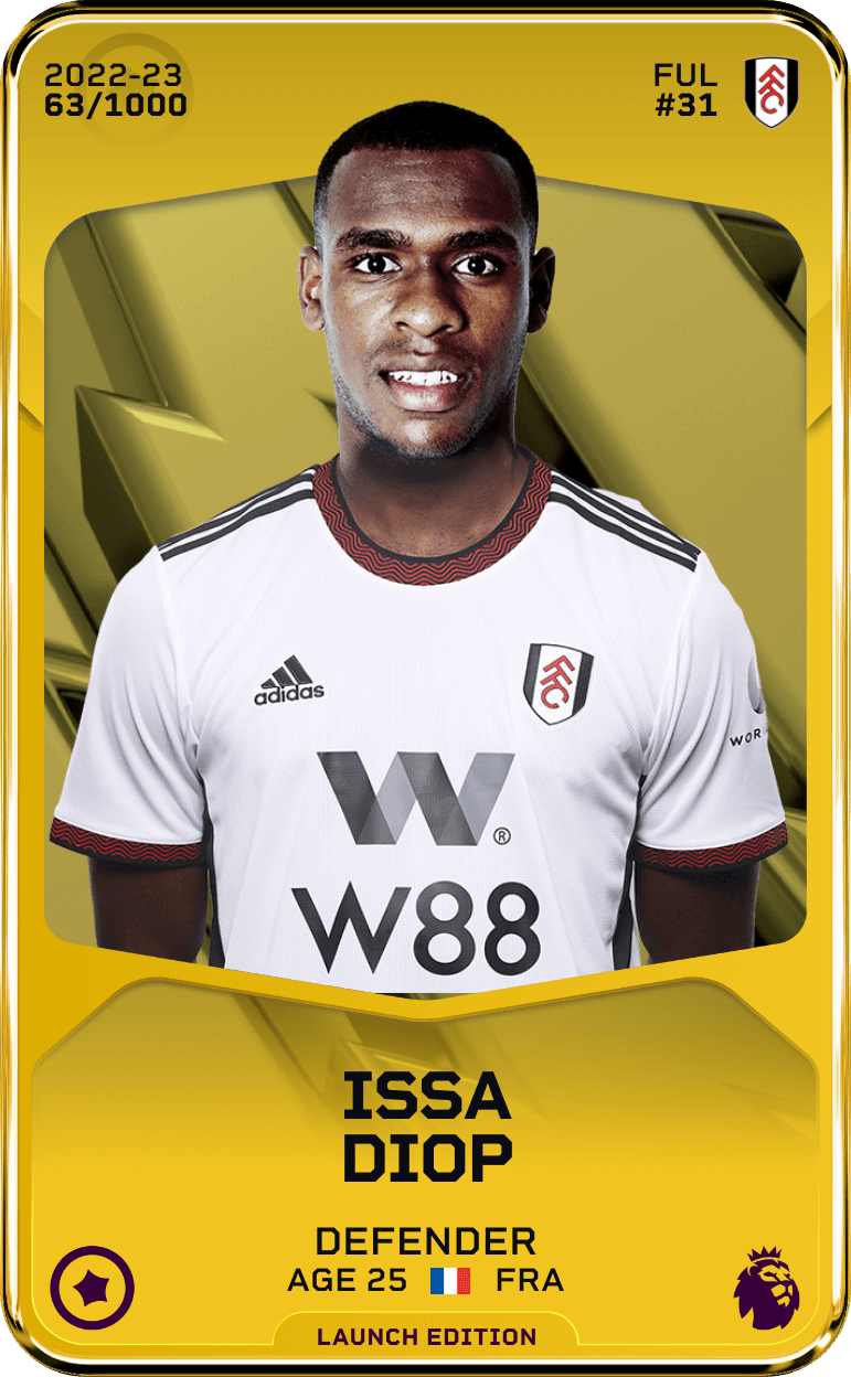 Issa Diop 2022-23 • Limited 63/1000