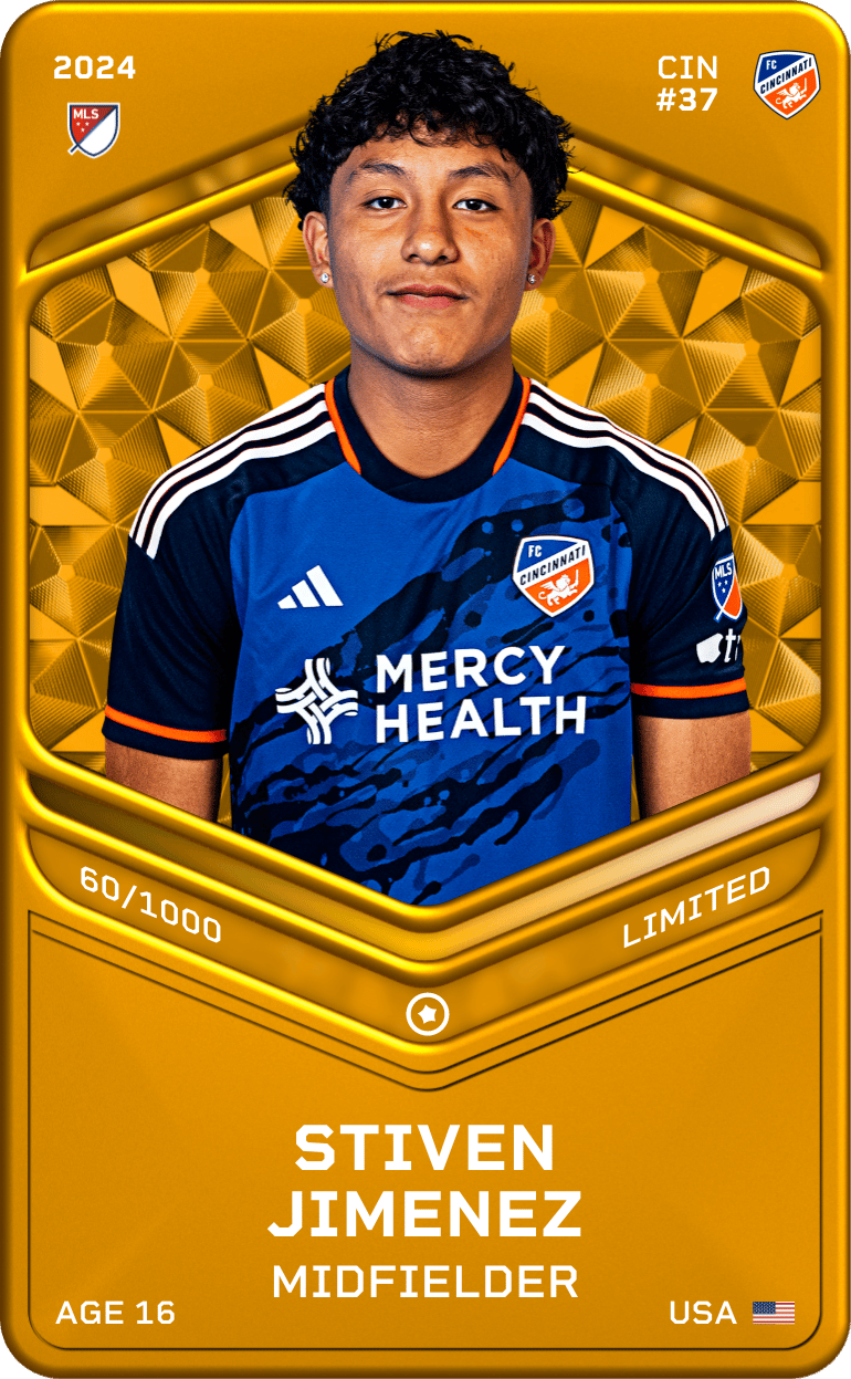 Stiven Jimenez 2024-25 • Limited 60/1000