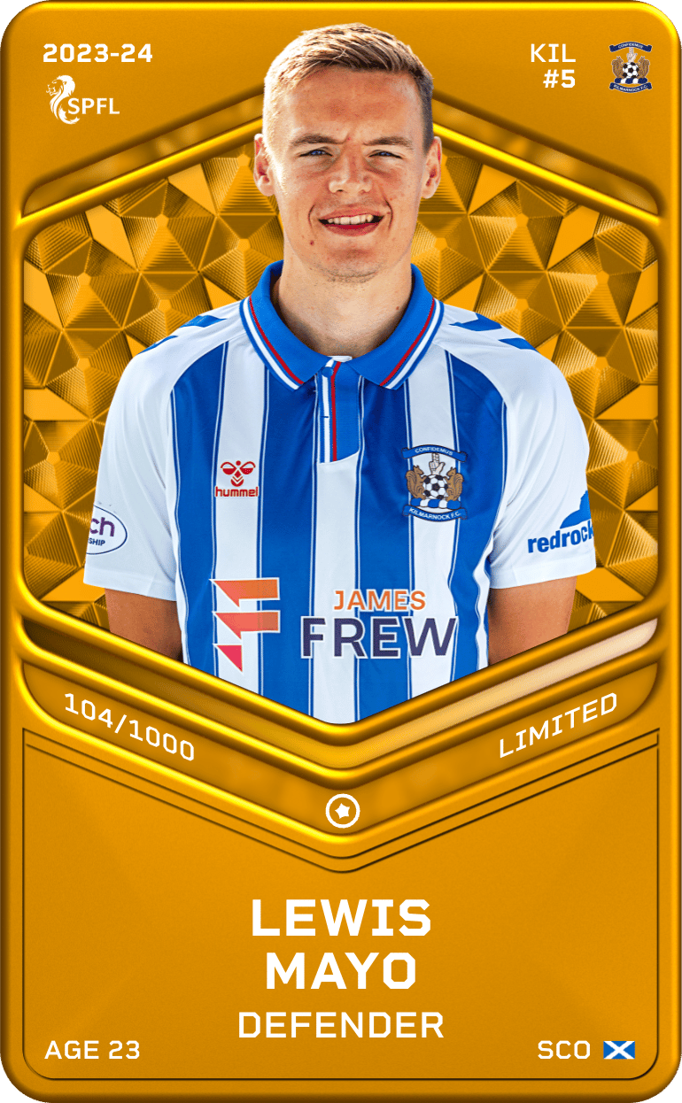 Lewis Mayo 2023-24 • Limited 104/1000