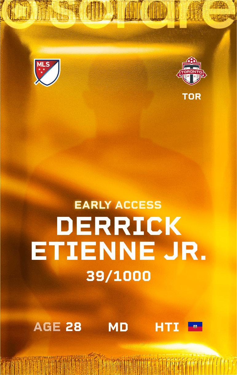 Derrick Etienne Jr. 2025-26 • Limited 39/1000