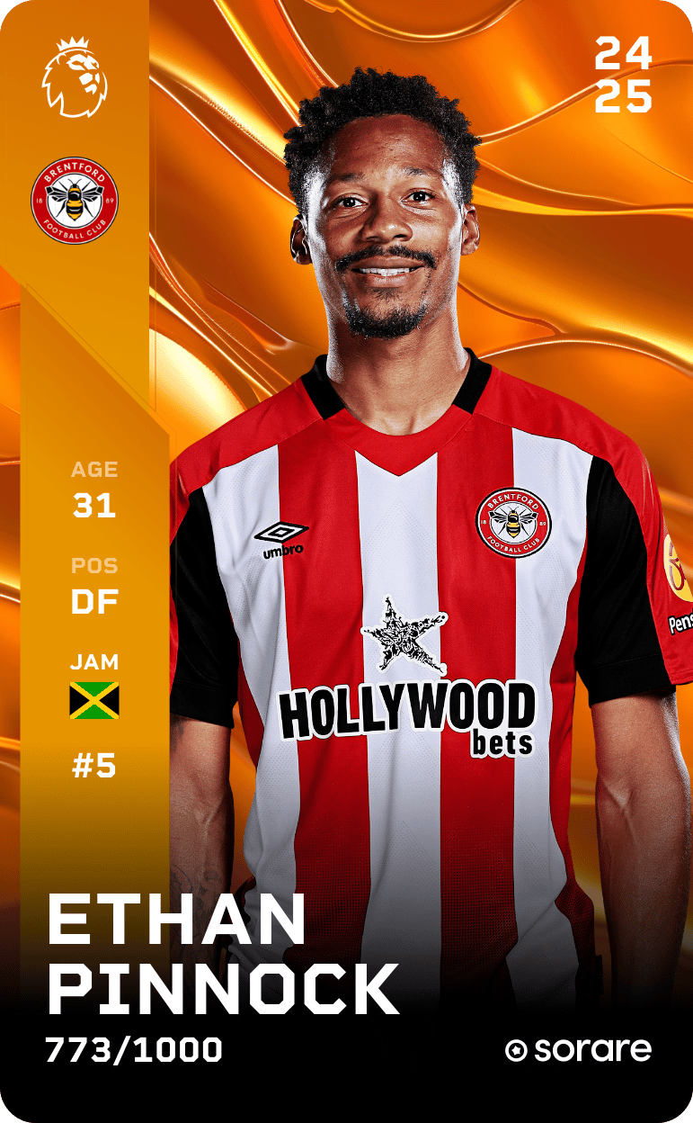 Ethan Pinnock 2024-25 • Limited 773/1000