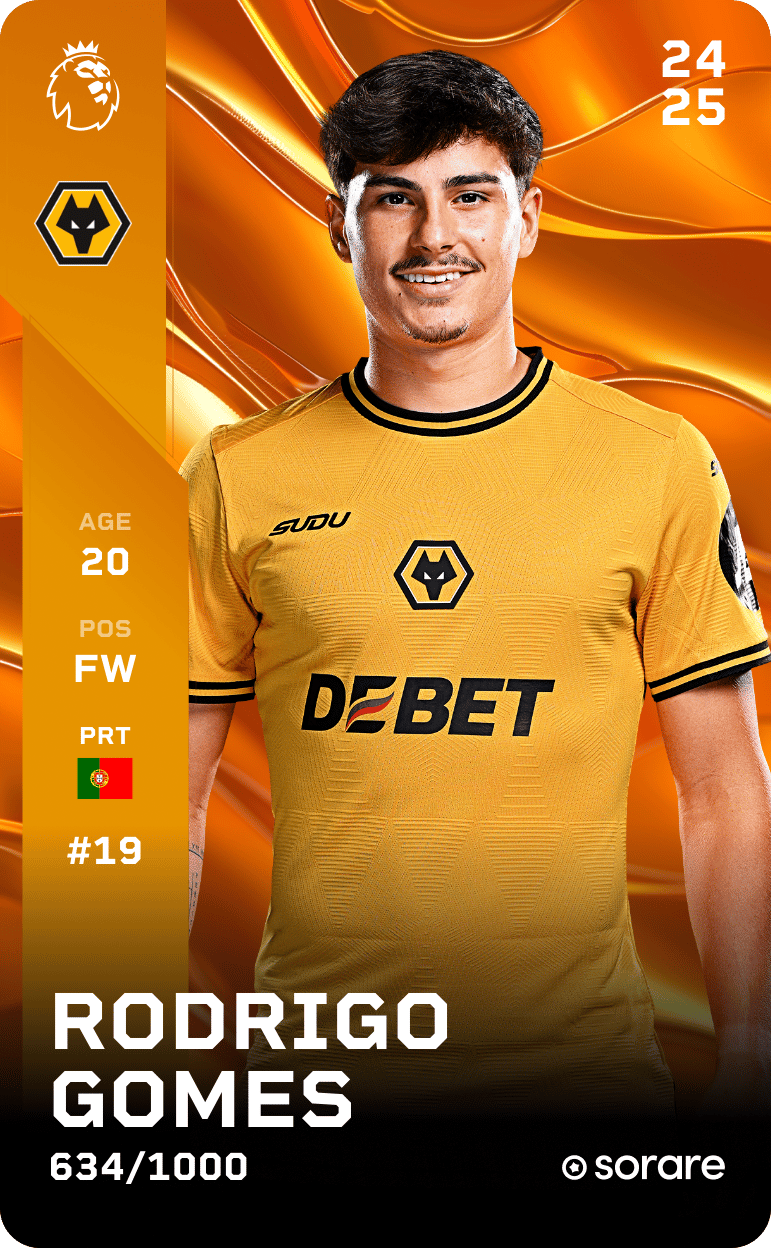 Rodrigo Gomes 2024-25 • Limited 634/1000