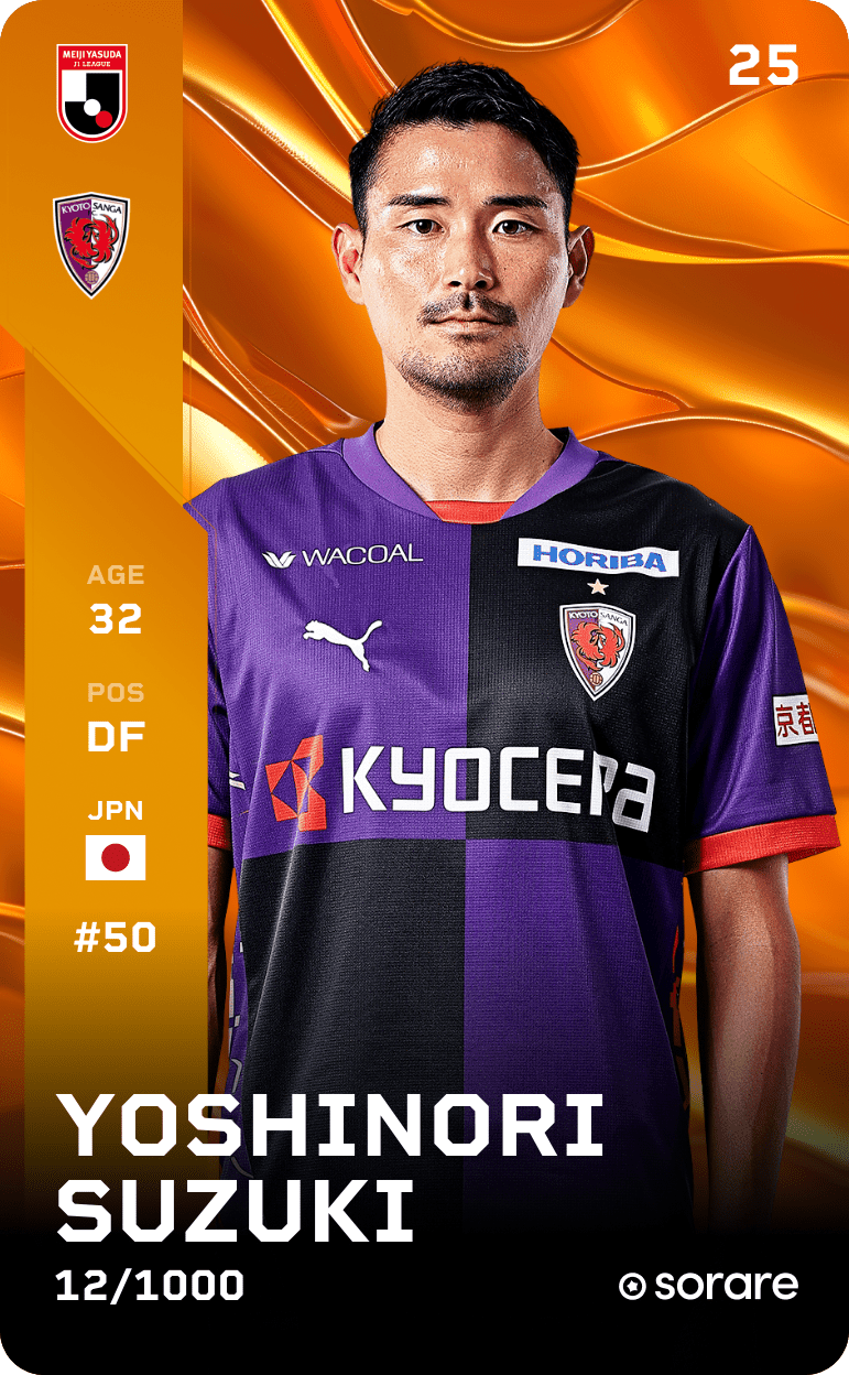Yoshinori Suzuki 2025-26 • Limited 12/1000