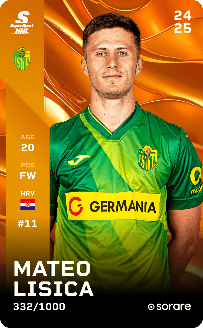Mateo Lisica 2024-25 • Limited 332/1000