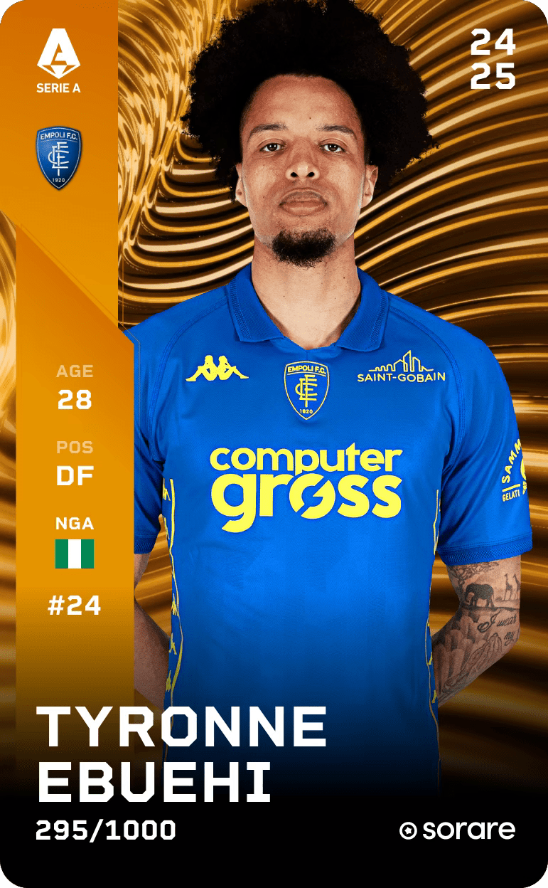 Tyronne Ebuehi 2024-25 • Limited 295/1000