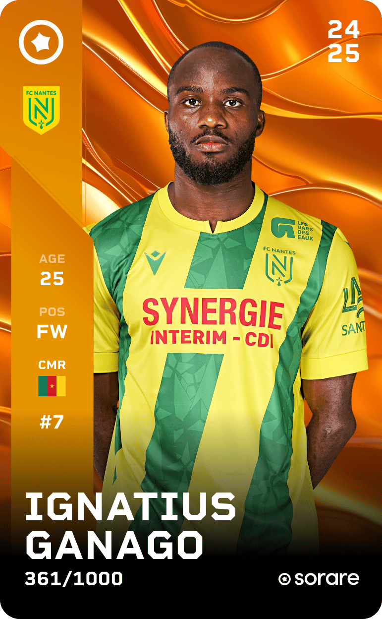 Ignatius Ganago 2024-25 • Limited 361/1000