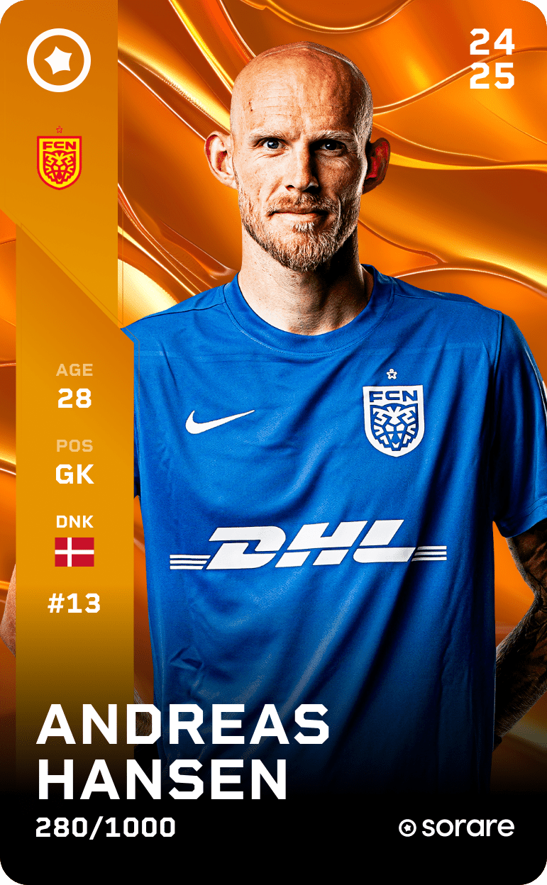 Andreas Hansen 2024-25 • Limited 280/1000