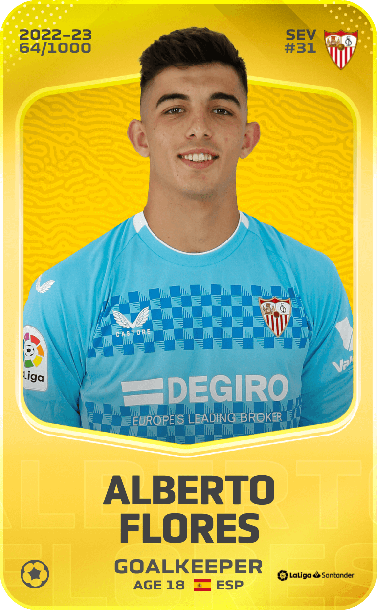 Alberto Flores 2022-23 • Limited 64/1000