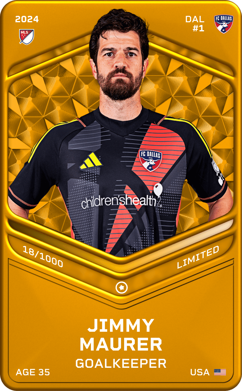Jimmy Maurer 2024-25 • Limited 18/1000