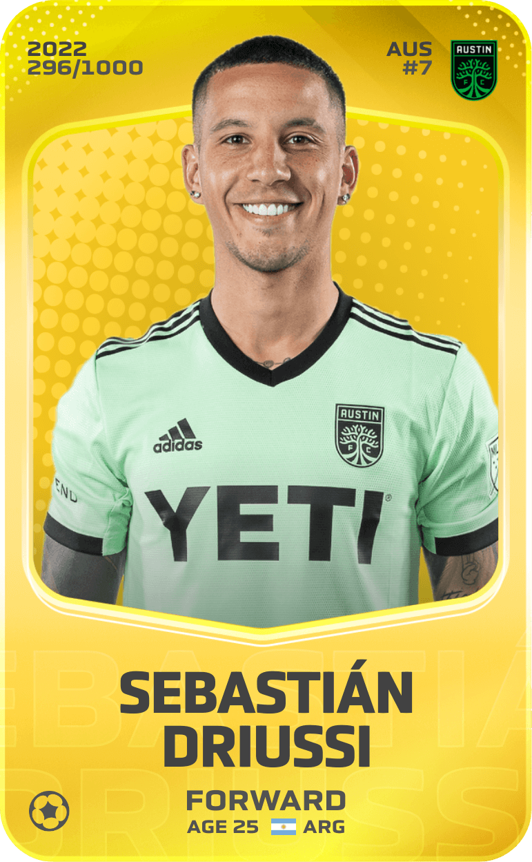 Sebastián Driussi 2022-23 • Limited 296/1000