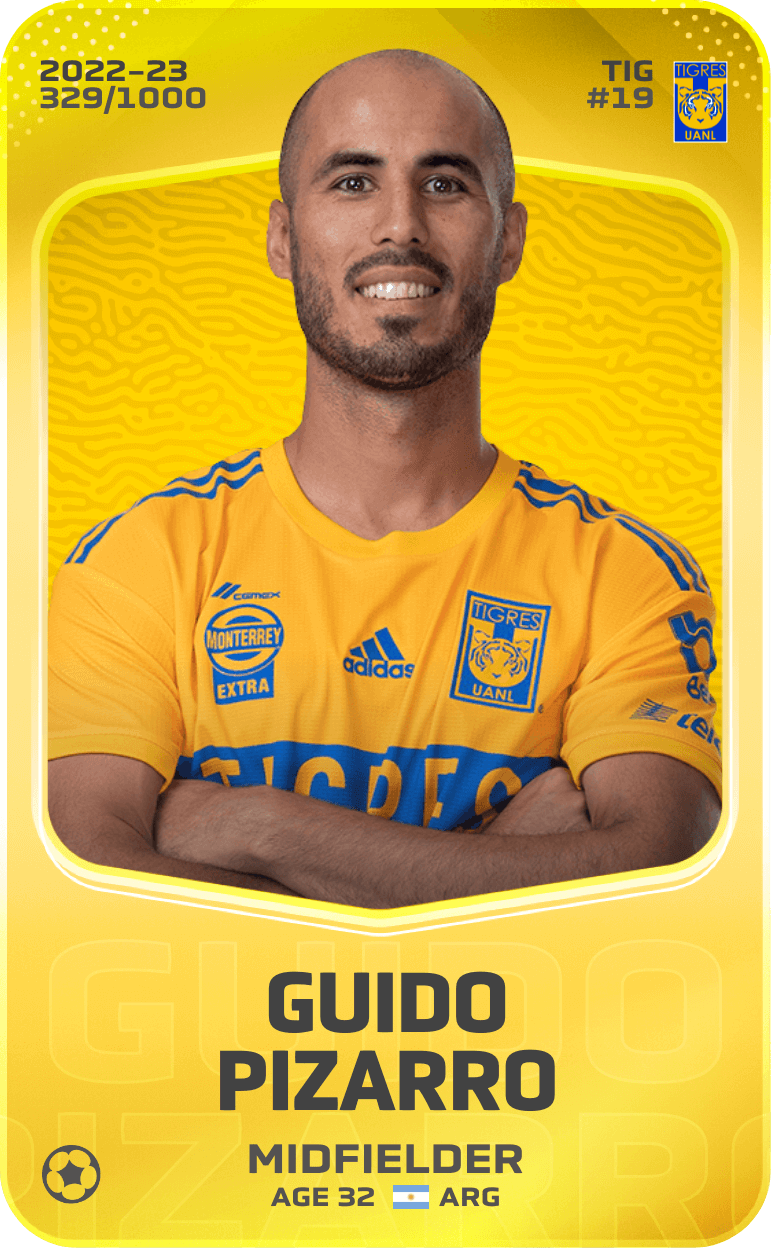 Guido Pizarro 2022-23 • Limited 329/1000