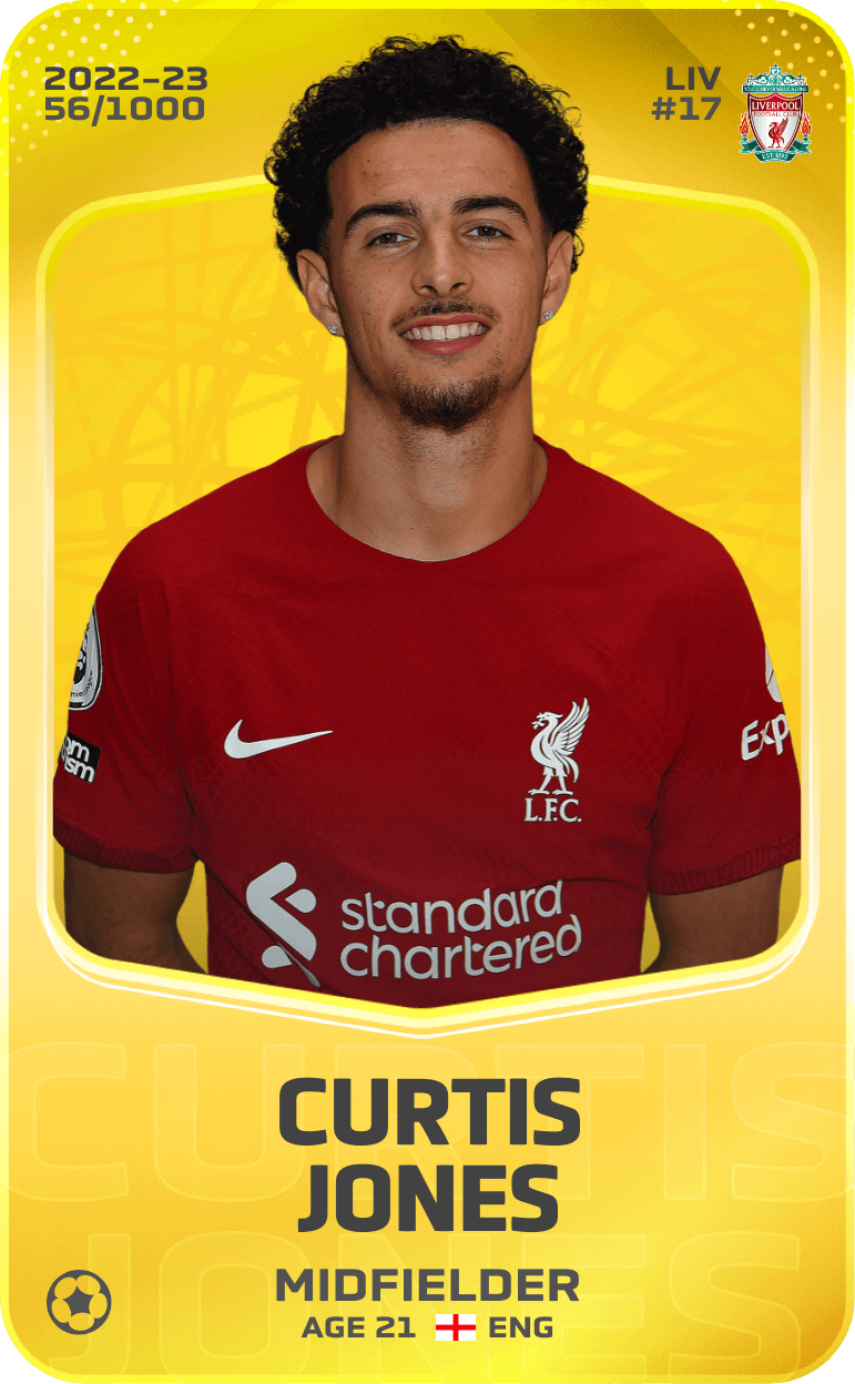 Curtis Jones 2022-23 • Limited 56/1000