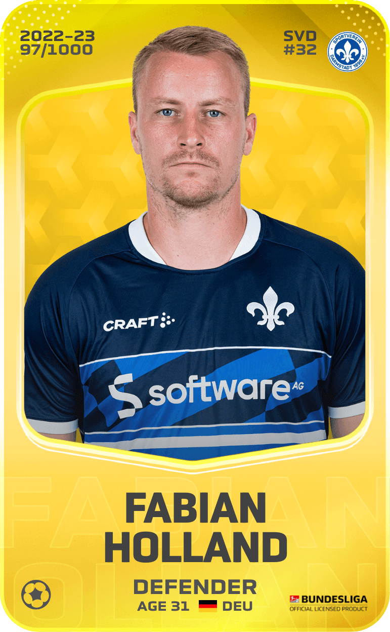 Fabian Holland 2022-23 • Limited 97/1000