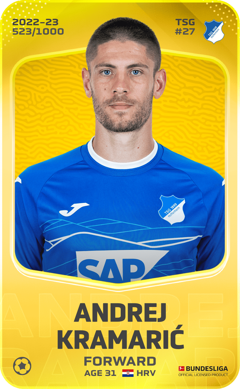 Andrej Kramarić 2022-23 • Limited 523/1000
