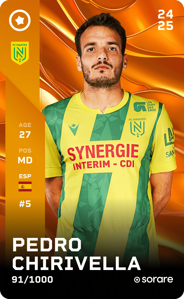 Pedro Chirivella 2024-25 • Limited 91/1000