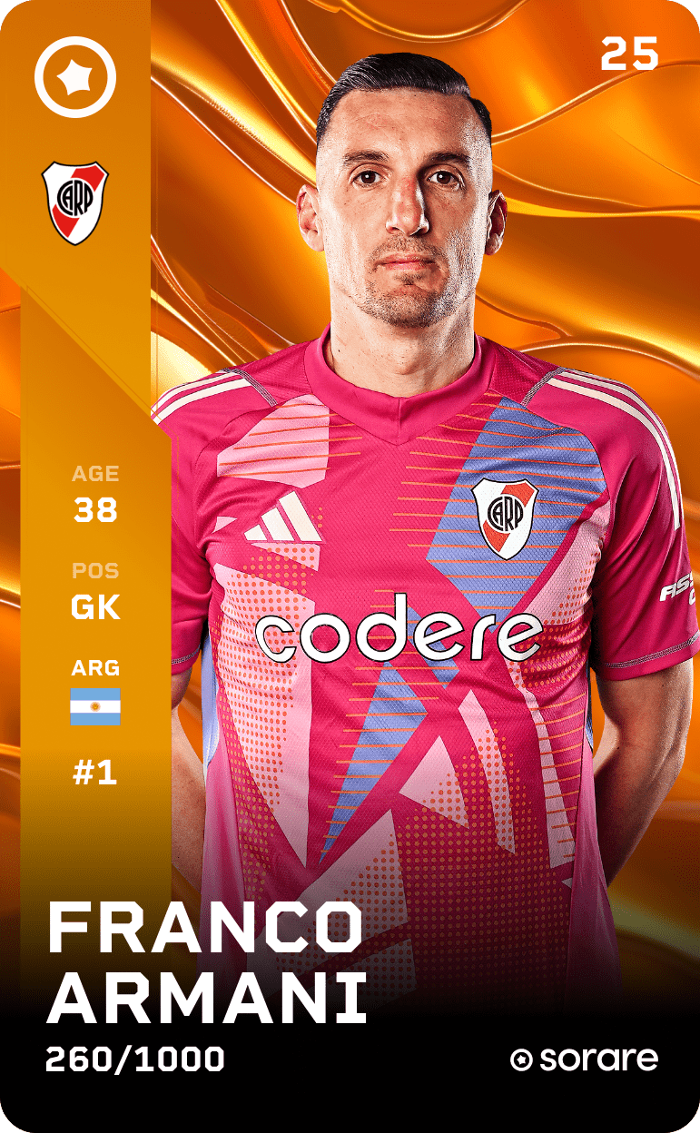 Franco Armani 2025-26 • Limited 260/1000