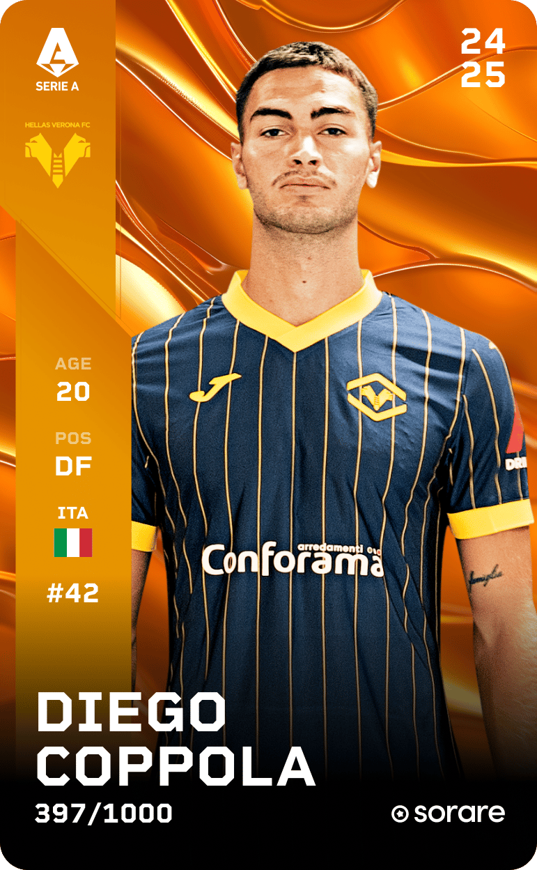 Diego Coppola 2024-25 • Limited 397/1000