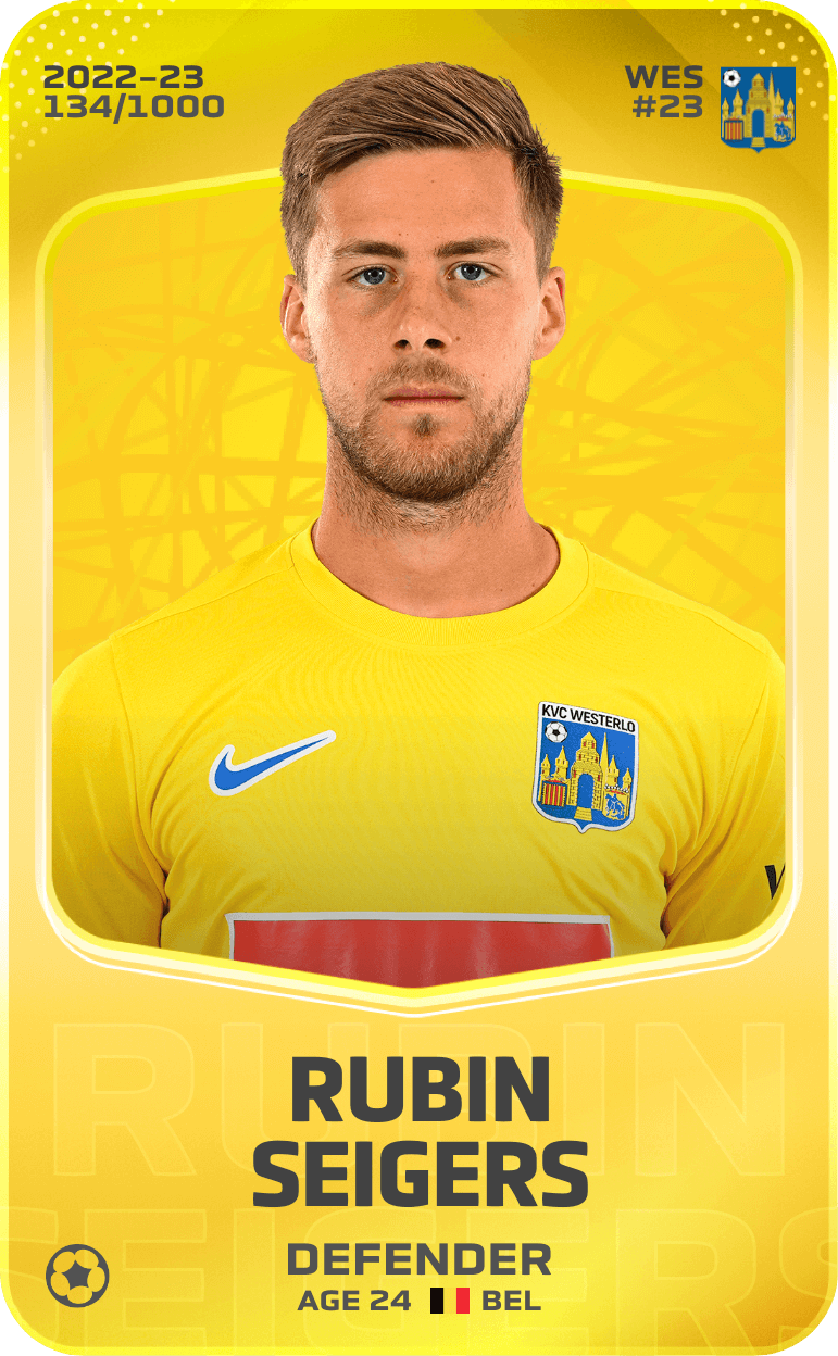 Rubin Seigers 2022-23 • Limited 134/1000