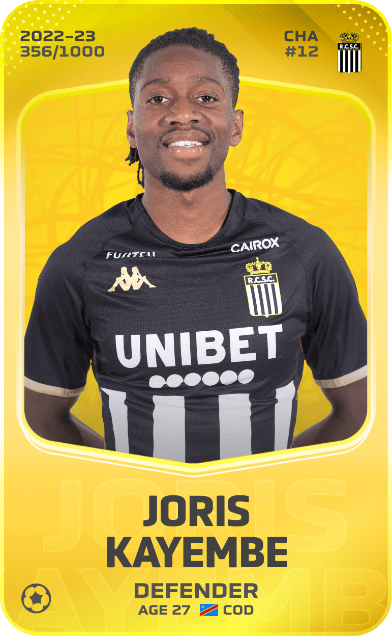 Joris Kayembe 2022-23 • Limited 356/1000