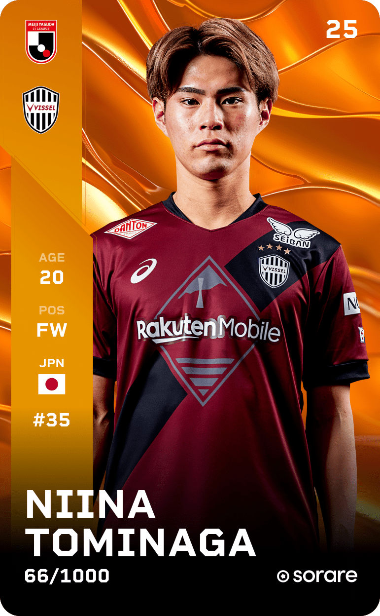 Niina Tominaga 2025-26 • Limited 66/1000